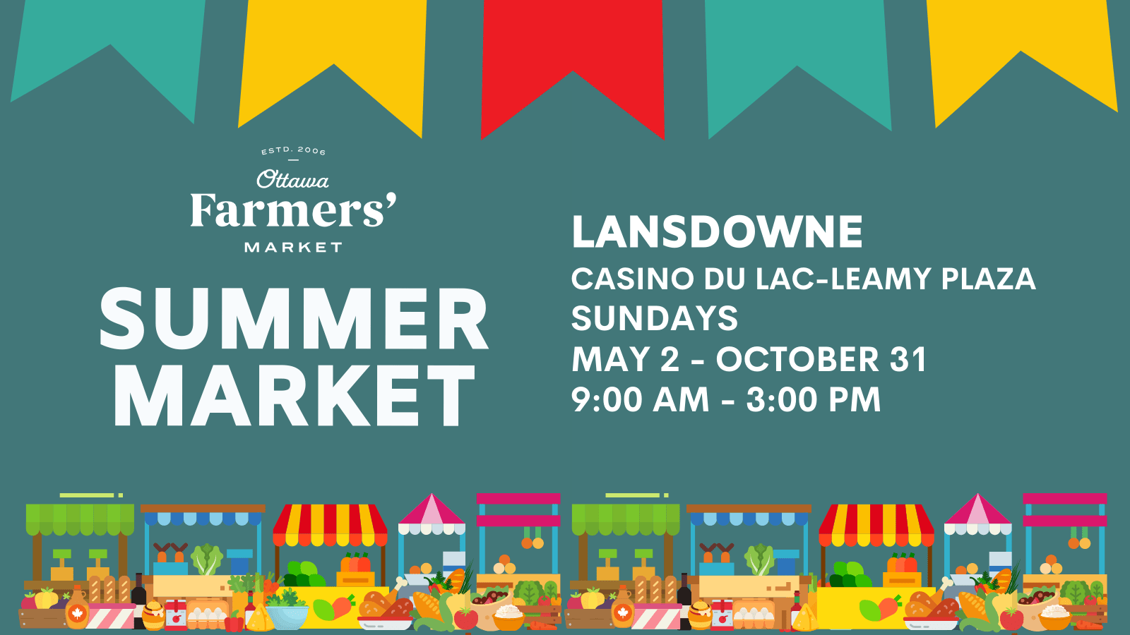 2021 Outdoor Summer Market - TD Place / Lansdowne Live