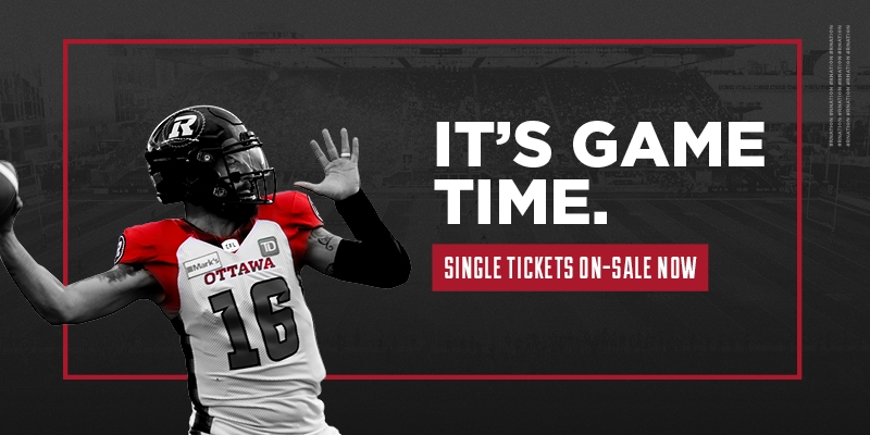 Only 2500 tickets remain for Sunday's East Semi-Final! - Ottawa REDBLACKS