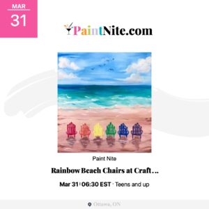 Paint Nite Chairs Beach