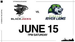 blackjacks vs river lions